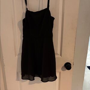 Elegant Black Sleeveless Dress